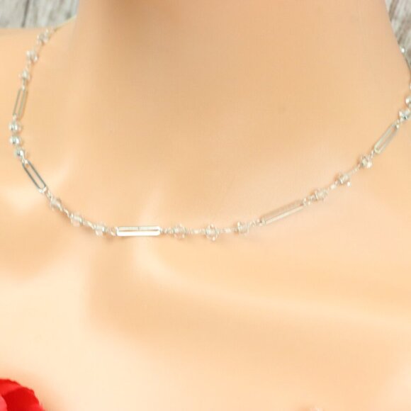 "Minimalist Necklace Chain, Elegant Jewelry for Women & Girls | MLCRC1774 - Picture 7 of 10